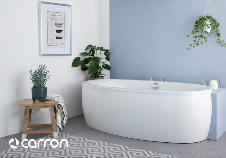 Freestanding whirlpool baths